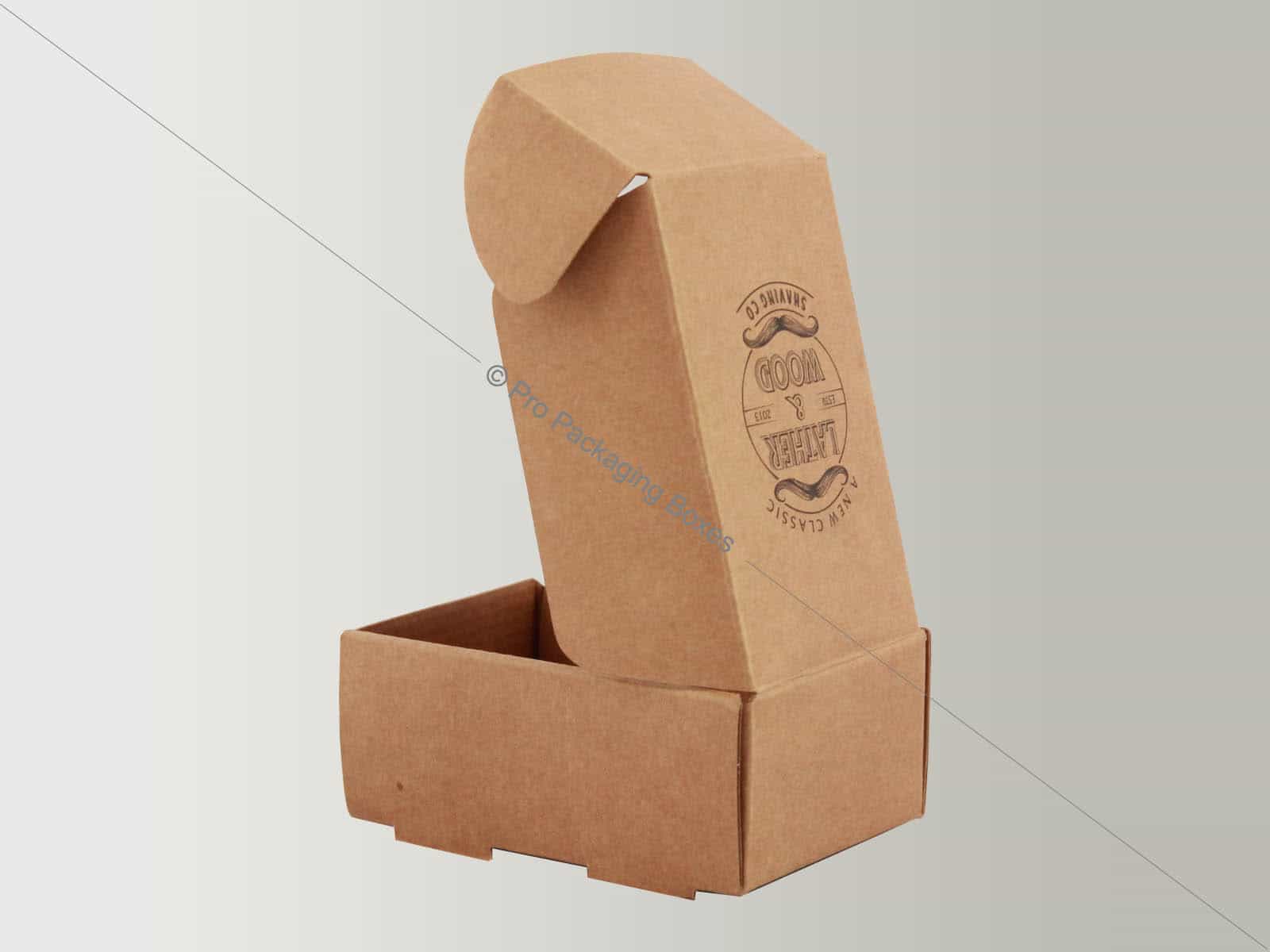 custom printed beared oil packaging boxes