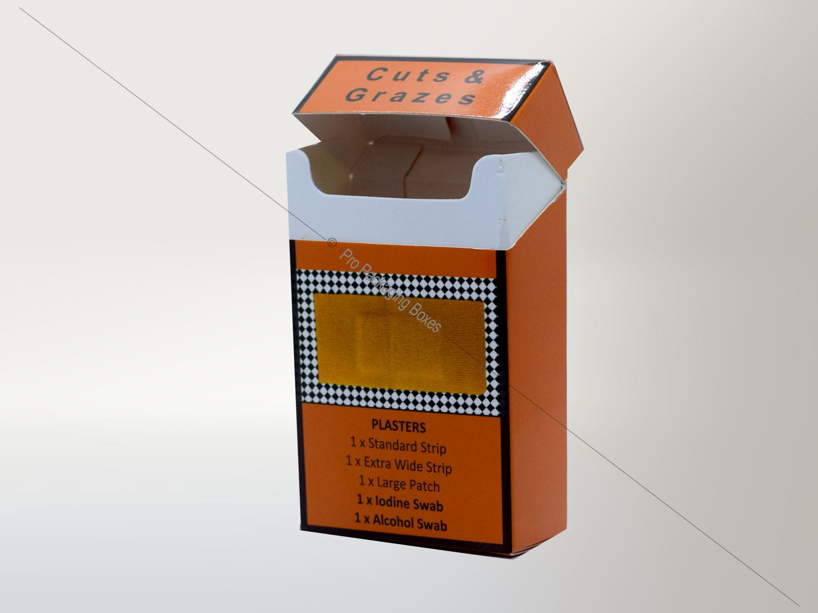 Custom Printed Cigarette Pack Style Boxes
