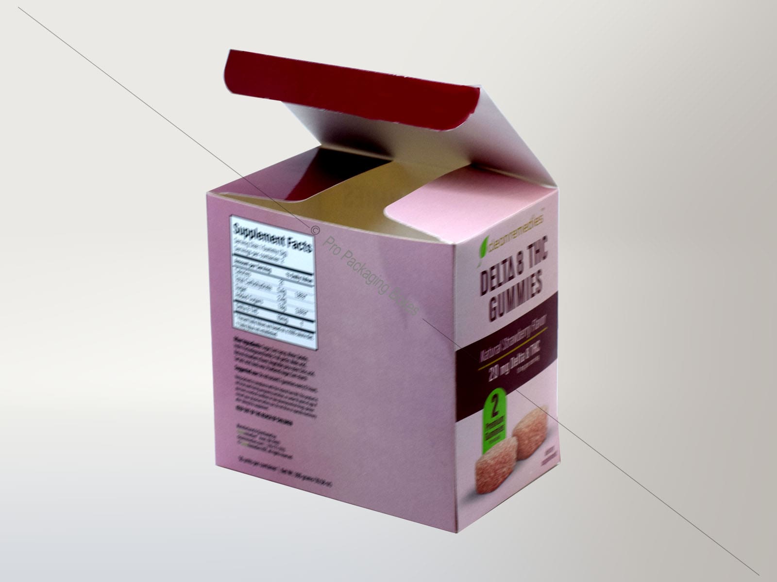 Custom Printed CBD Jelly Boxes