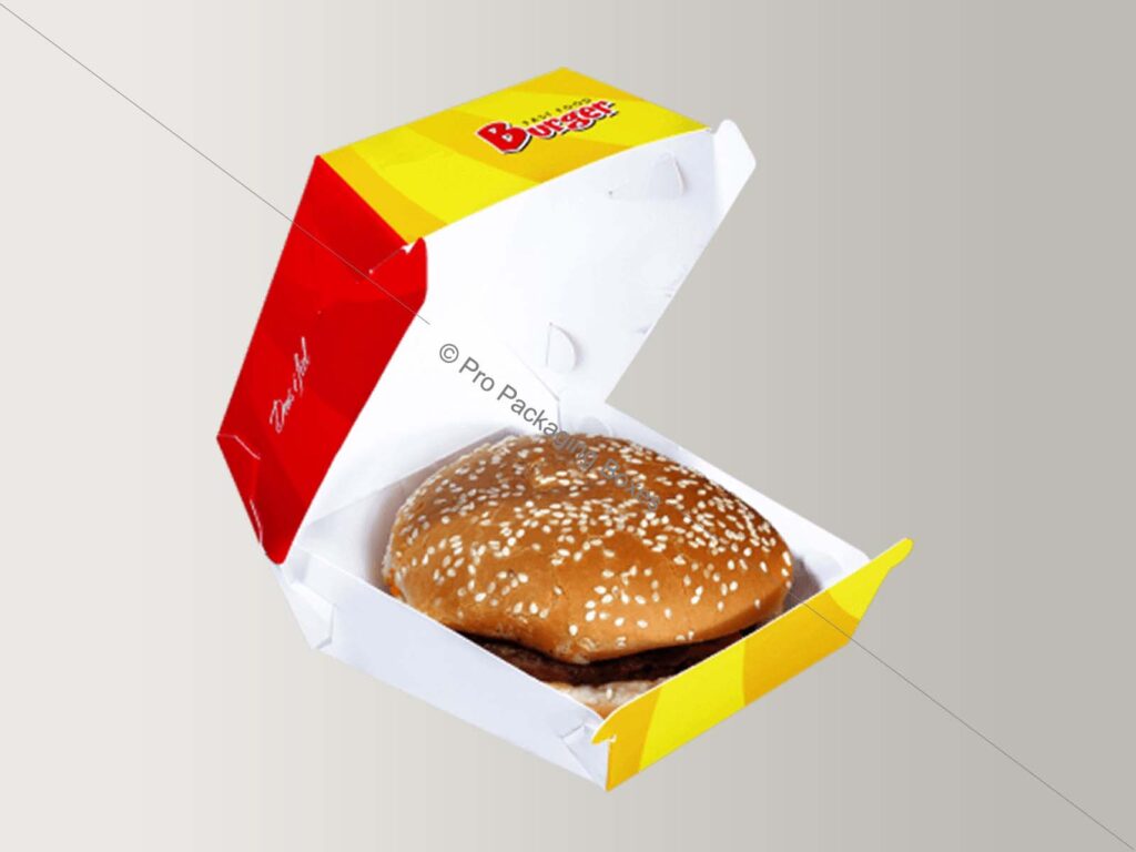branded fast food takeaway boxes