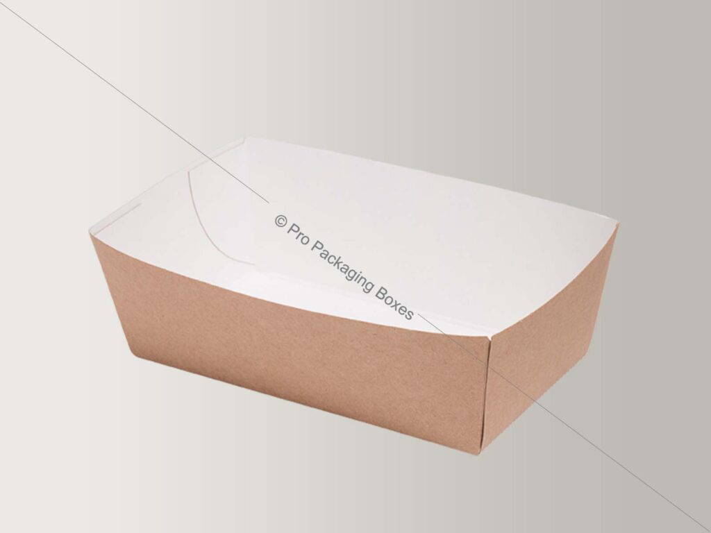 personalised trays for salad packaging