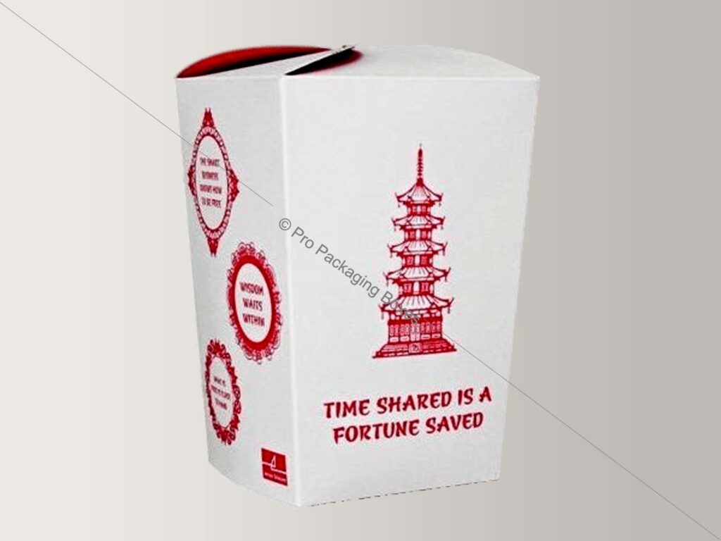 noodle boxes with logo