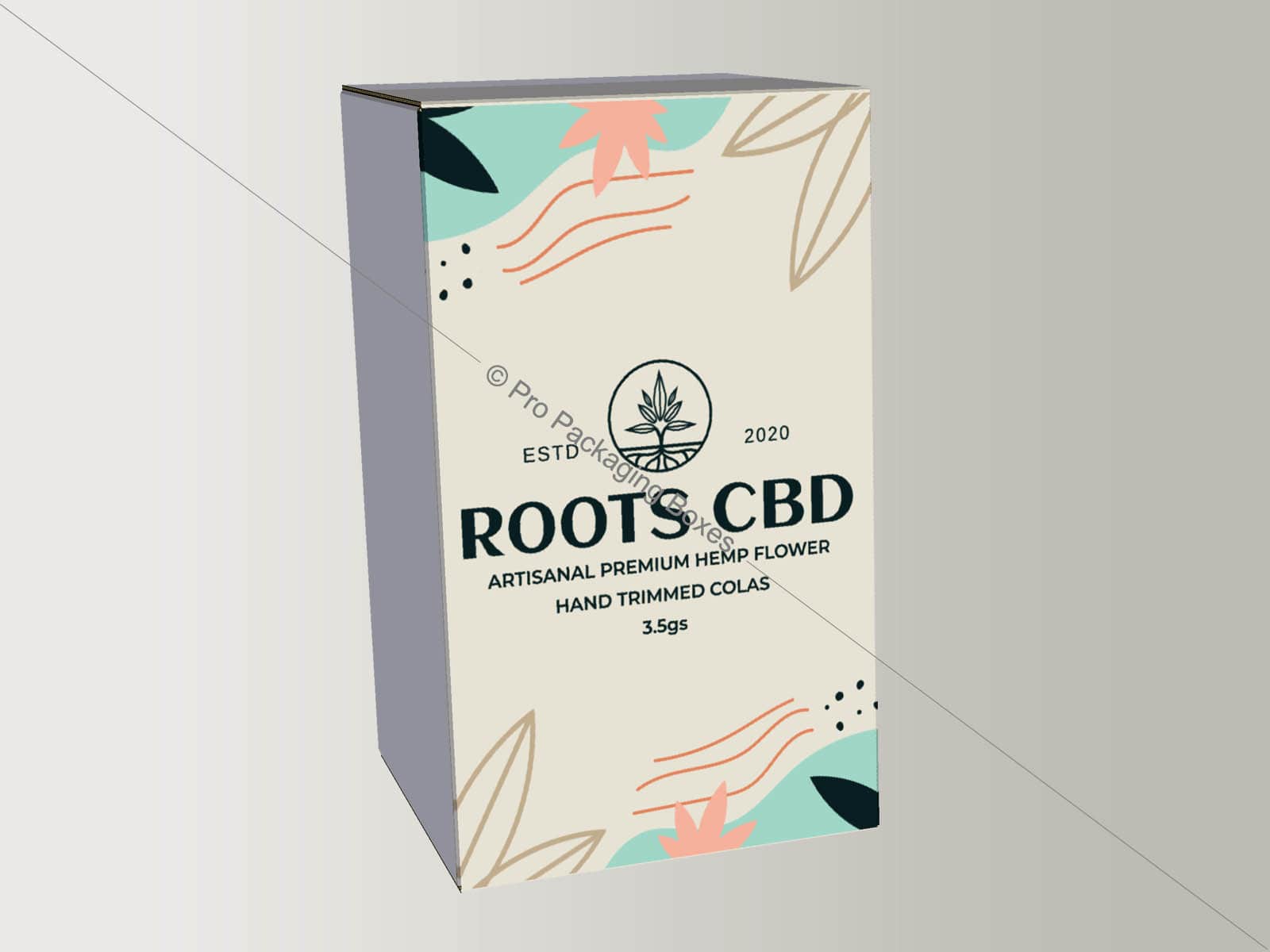 Branded Cannabis Tincture Boxes