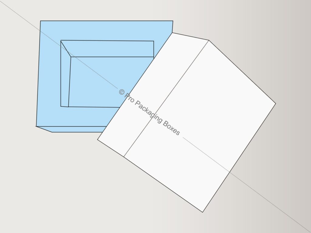 Custom Printed Double Wall Tray Boxes with Lid Cover