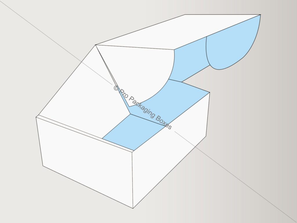 Custom Printed Roll End Tuck Front Mailer Boxes