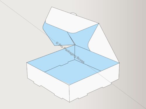 Custom Printed Hinged Lid Double Locked Wall Boxes