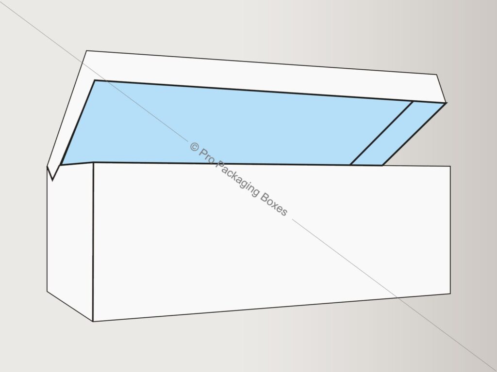 Custom Printed One Piece Tray with Reinforced Side Walls
