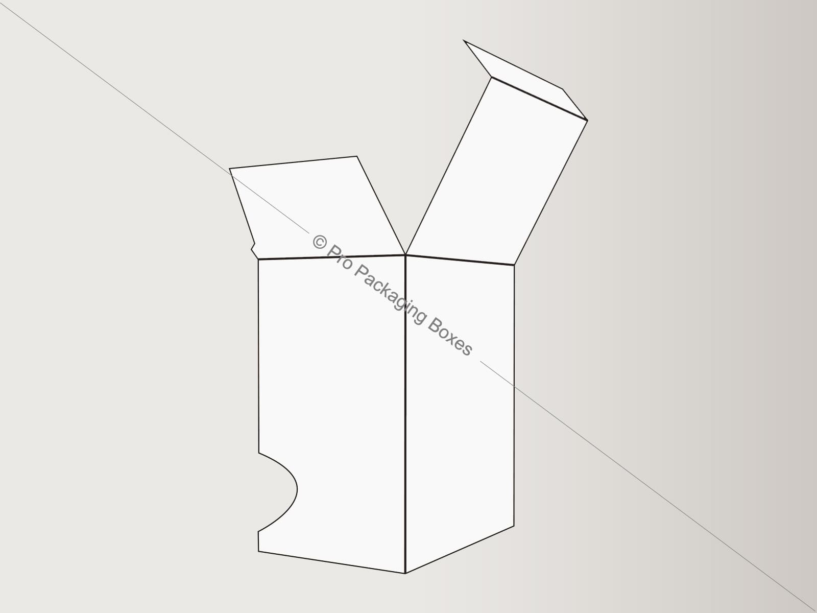 Custom Printed Perforated Dispenser Boxes