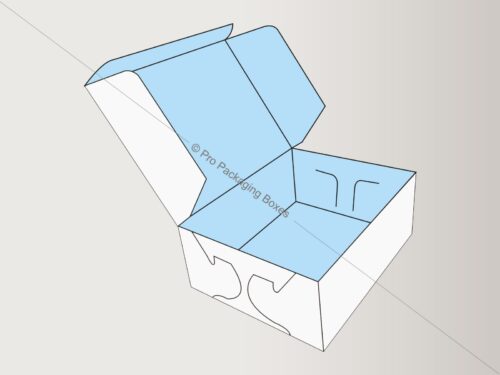 Custom Printed Side Lock Six Corner Boxes