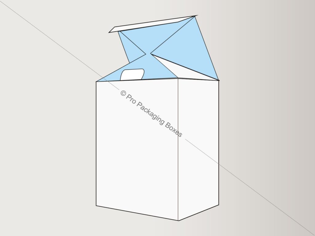 Custom Printed Tuck with Below Dust Flap Lock Boxes