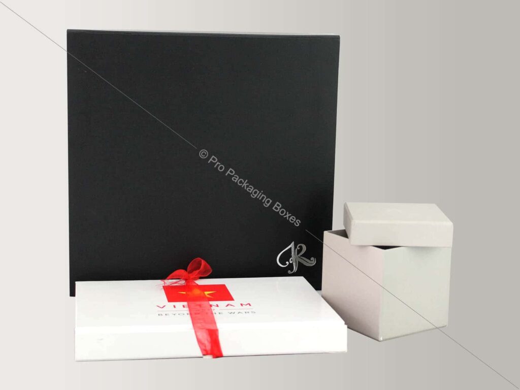 Personalised gift packaging boxes