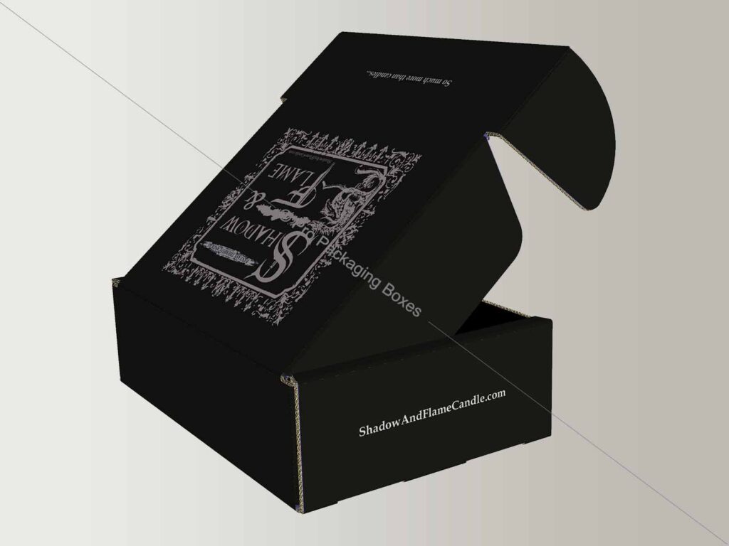 branded candle mailing boxes